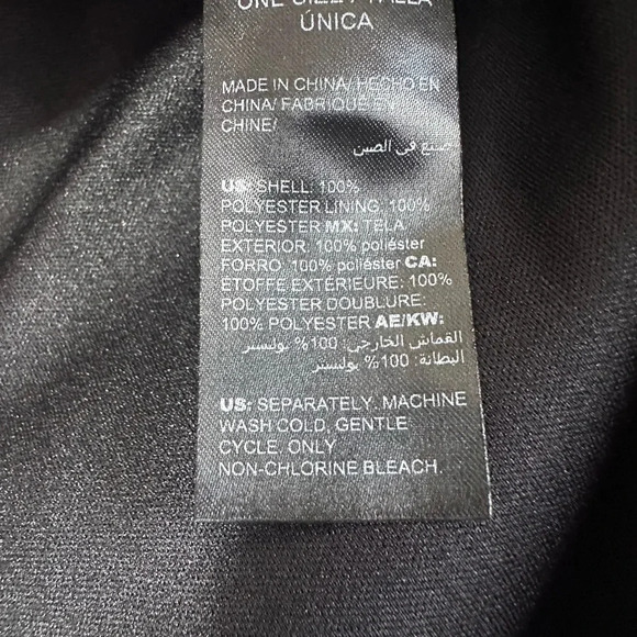 Chico’s travelers Neutral Swirl strip jacket brown navy size 1 8/10 NWT - Picture 12 of 13